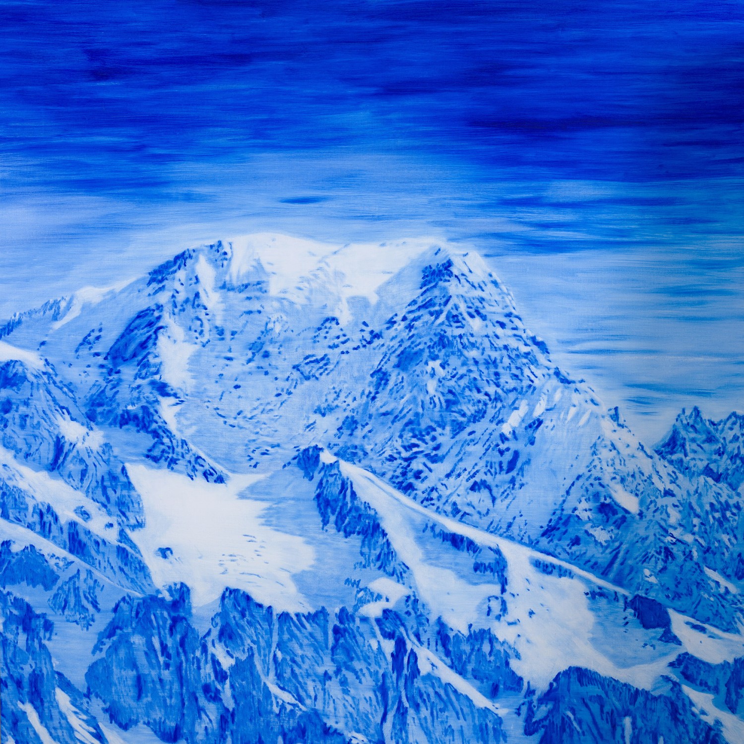 Mont-Blanc – vue du Col de la Seigne
